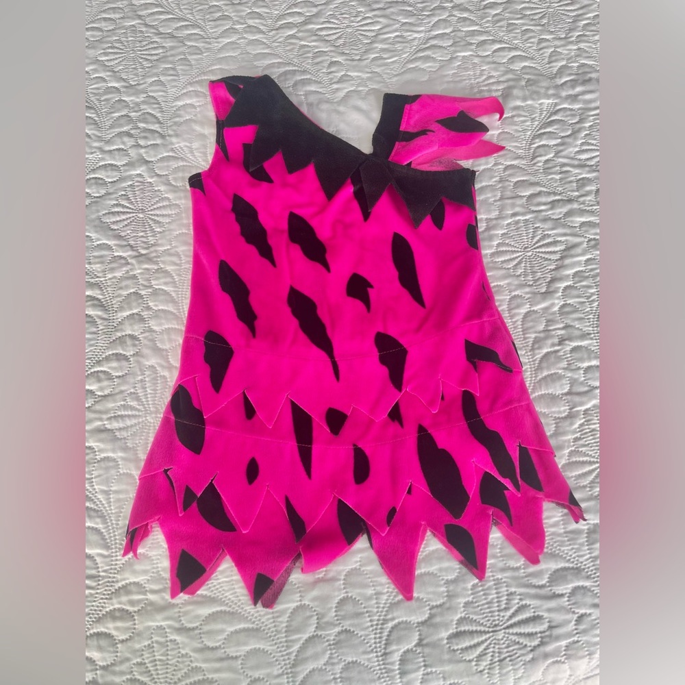 Pebbles Flintstones Halloween Costume - Girls 3-5 years old